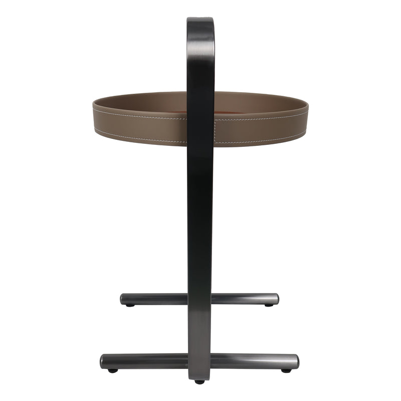 Cargue la imagen en el visor de la galería, Mesa Bistro CJ354 de Interior con piel sintética color Beige - CJ354-BE