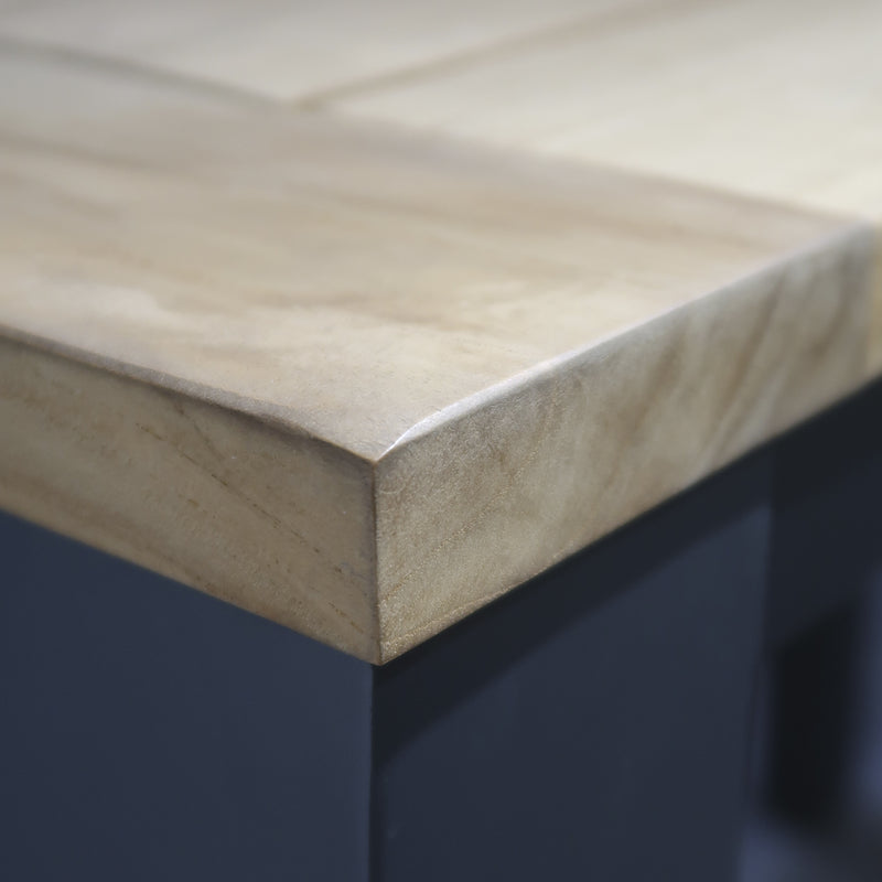 Cargue la imagen en el visor de la galería, Comedor alto Clay 1.5 M+ 4 bancos Waterfall, color carbon - CL-WACA