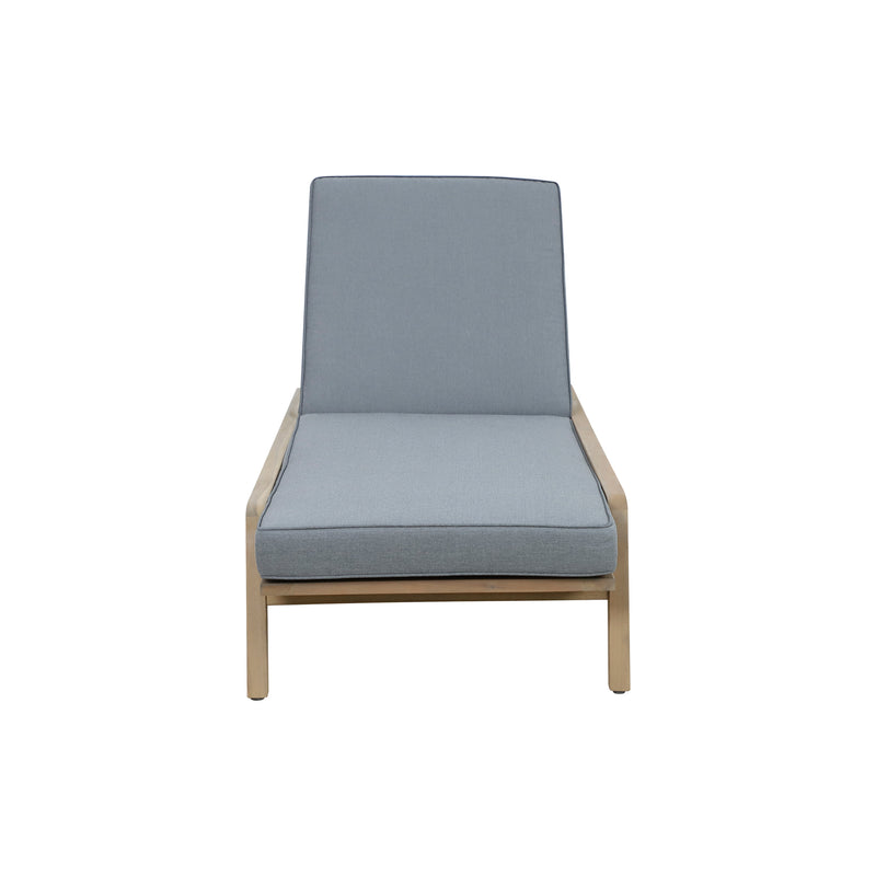 Cargue la imagen en el visor de la galería, Camastro de madera Clovis, color natural - HUC23259