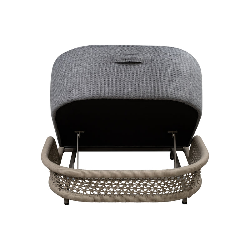 Cargue la imagen en el visor de la galería, Camastro de Aluminio COBBLE de Olefina - DU025