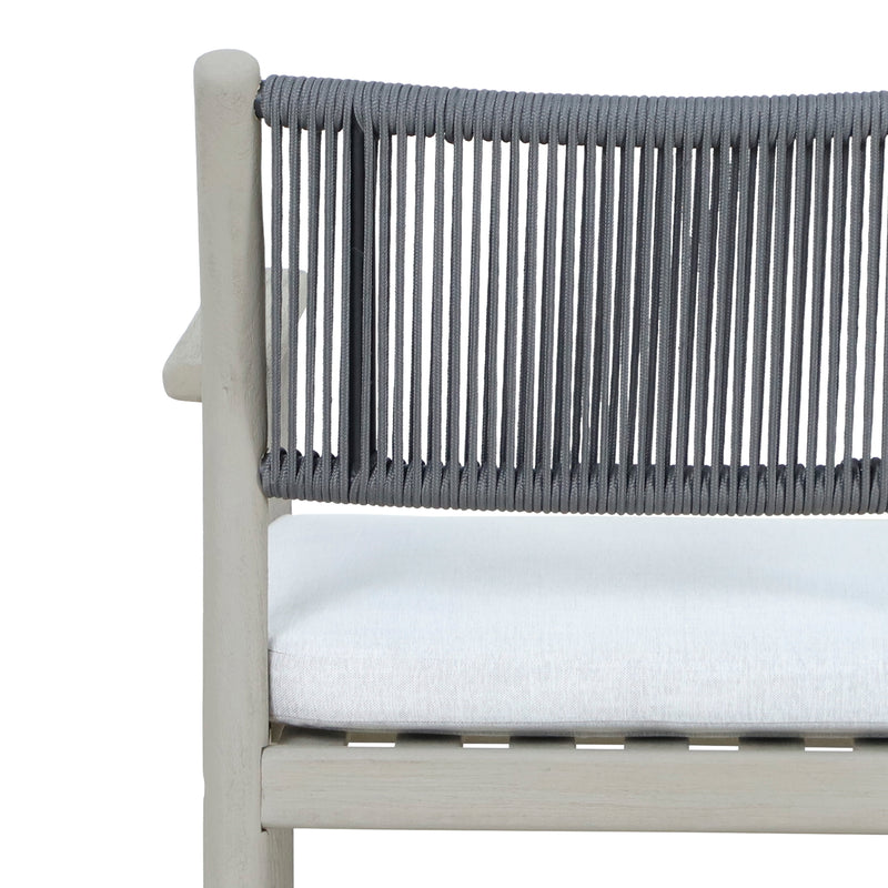 Cargue la imagen en el visor de la galería, Comedor de madera Albi 1.9M + 6 sillas albi color natural - HUC291291/HUC40936