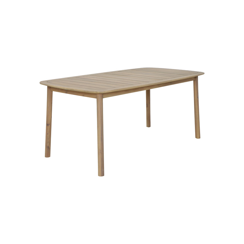 Cargue la imagen en el visor de la galería, Comedor de madera 1.8x90 con 6 sillas FREEPORT