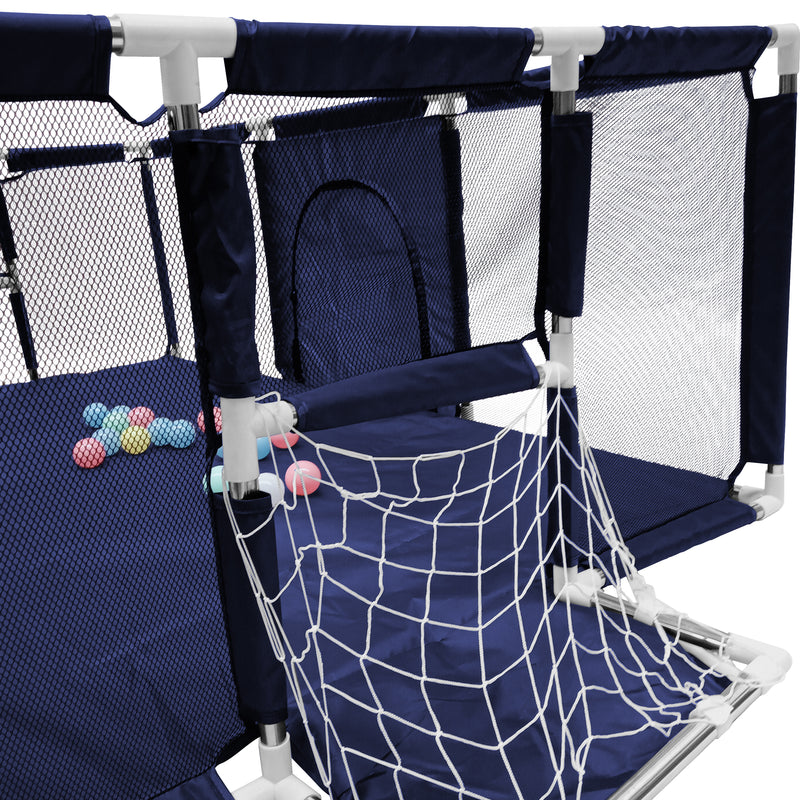 Cargue la imagen en el visor de la galería, Corral-alberca de pelotas infantil color Azul - 2099-AZ