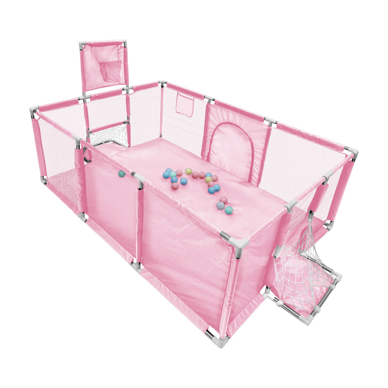 Cargue la imagen en el visor de la galería, Corral-Alberca de pelotas infantil color Rosa - 2099-PINK