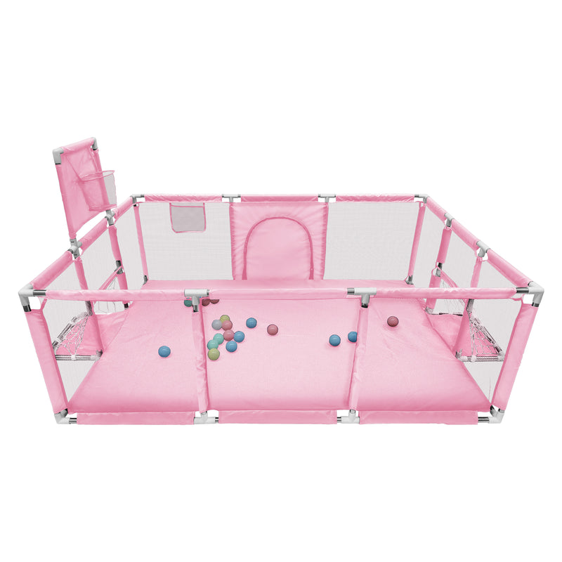 Cargue la imagen en el visor de la galería, Corral-Alberca de pelotas infantil color Rosa - 2099-PINK