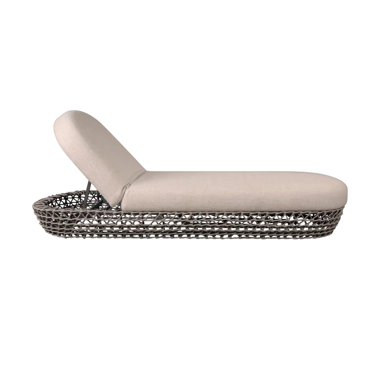 Cargue la imagen en el visor de la galería, Camastro de Aluminio Couch color beige - AC3001L1BIG