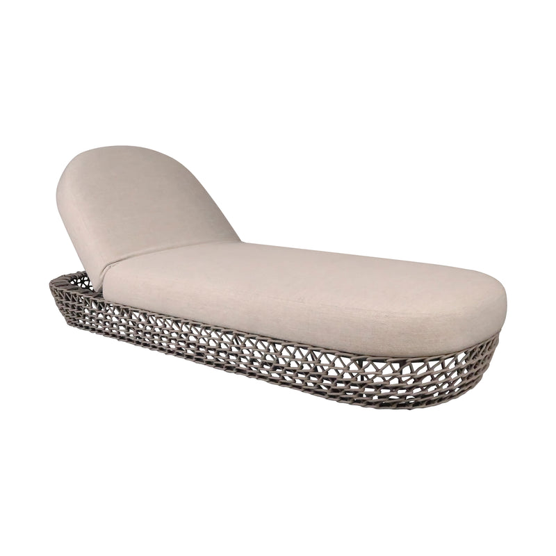 Cargue la imagen en el visor de la galería, Camastro de Aluminio Couch color beige - AC3001L1BIG