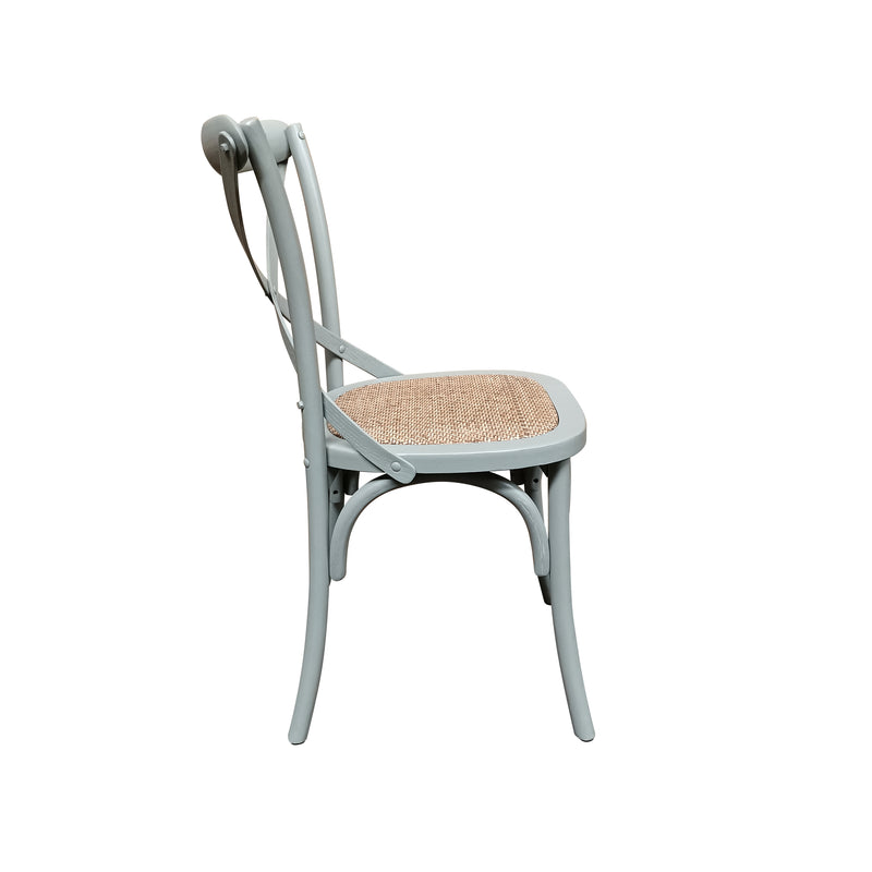 Cargue la imagen en el visor de la galería, Silla de madera para interior Cross color gris - XN6043GREY