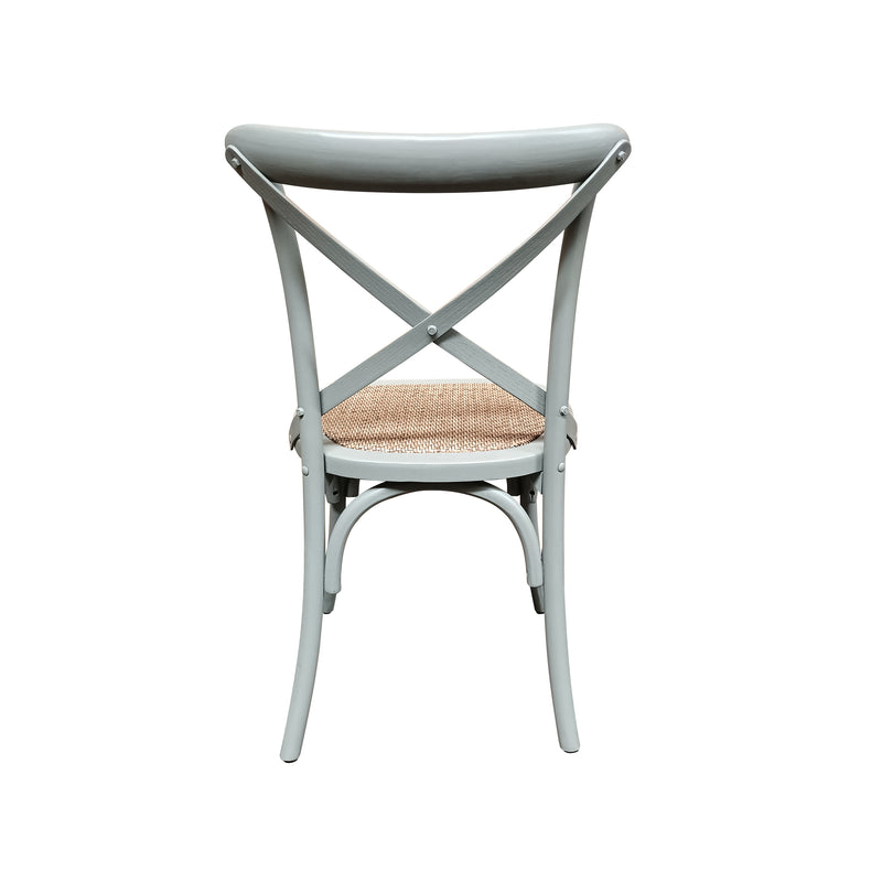 Cargue la imagen en el visor de la galería, Silla de madera para interior Cross color gris - XN6043GREY