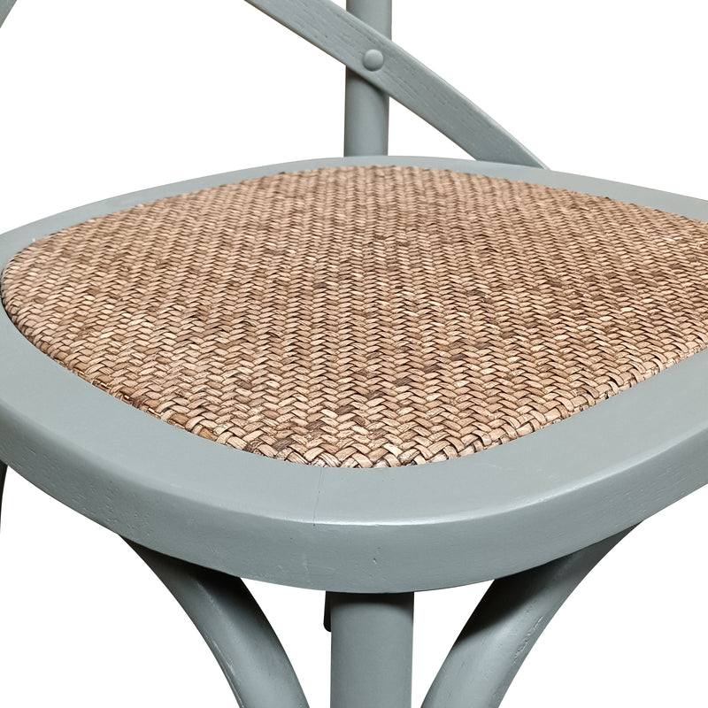 Cargue la imagen en el visor de la galería, Silla de madera para interior Cross color gris - XN6043GREY