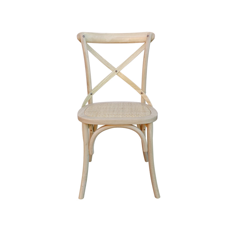 Cargue la imagen en el visor de la galería, Silla de madera para interior Cross color natural - XN6043NATTURAL