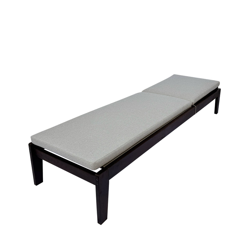 Cargue la imagen en el visor de la galería, Camastro Cruz HUC26210 Color Taupe textilene - HUC26210