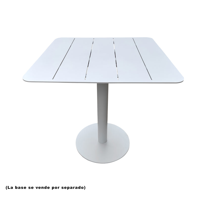 Cargue la imagen en el visor de la galería, Cubierta para Mesa Crystel color Blanca cuadrada 70X70 - HY80211-0572-BL
