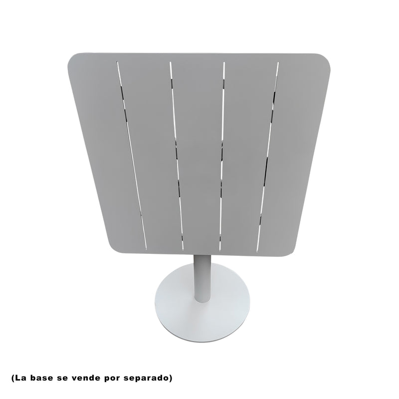 Cargue la imagen en el visor de la galería, Cubierta para Mesa Crystel color Blanca cuadrada 70X70 - HY80211-0572-BL