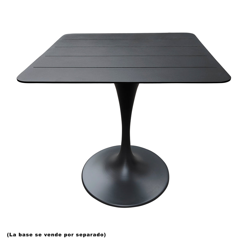 Cargue la imagen en el visor de la galería, Cubierta para Mesa Crystel color Negra cuadrada 70X70- HY94211-0337-NE