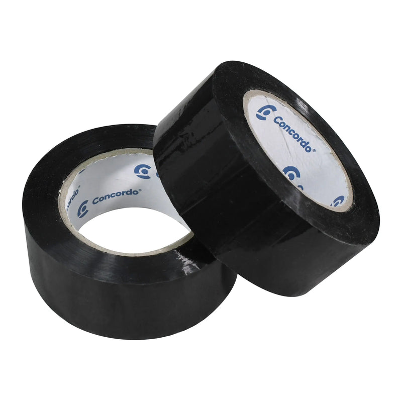 Cargue la imagen en el visor de la galería, Caja De Cinta 150m x 48mm 36pz Color Negra-CN Concordo mx