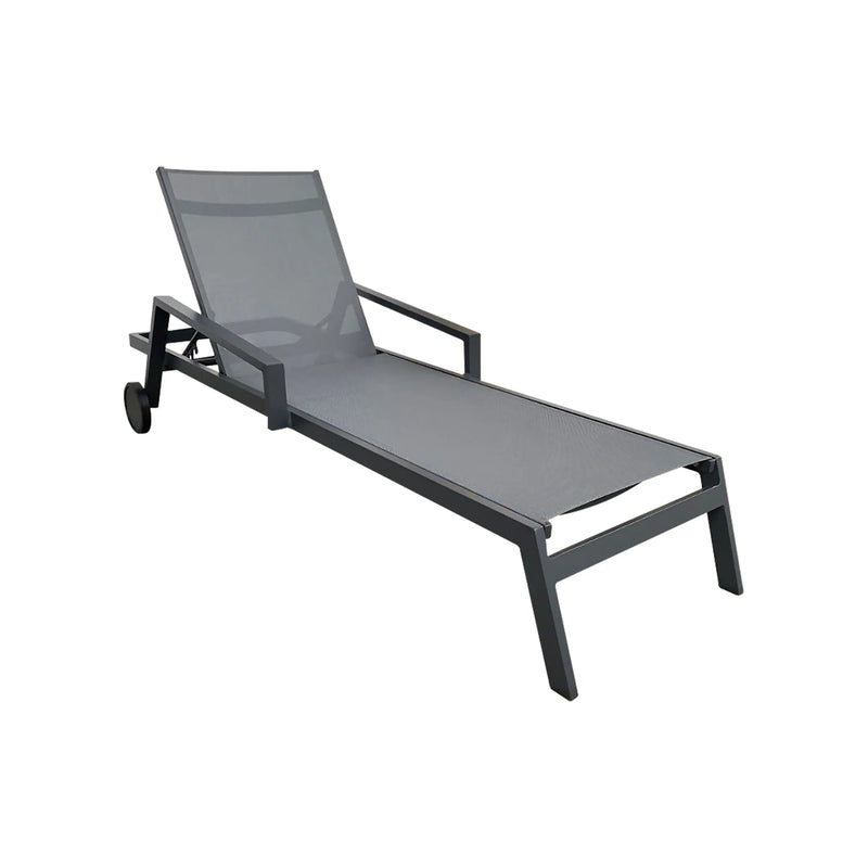 Cargue la imagen en el visor de la galería, Camastro para exterior Color Carbon-MADRID-GF6326-CH CasaEaster