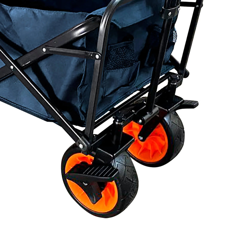 Cargue la imagen en el visor de la galería, Carrito plegable Azul Marino Vagón portátil de Gran Capacidad Para Exterior WAGON -WG-002-AM CasaEaster