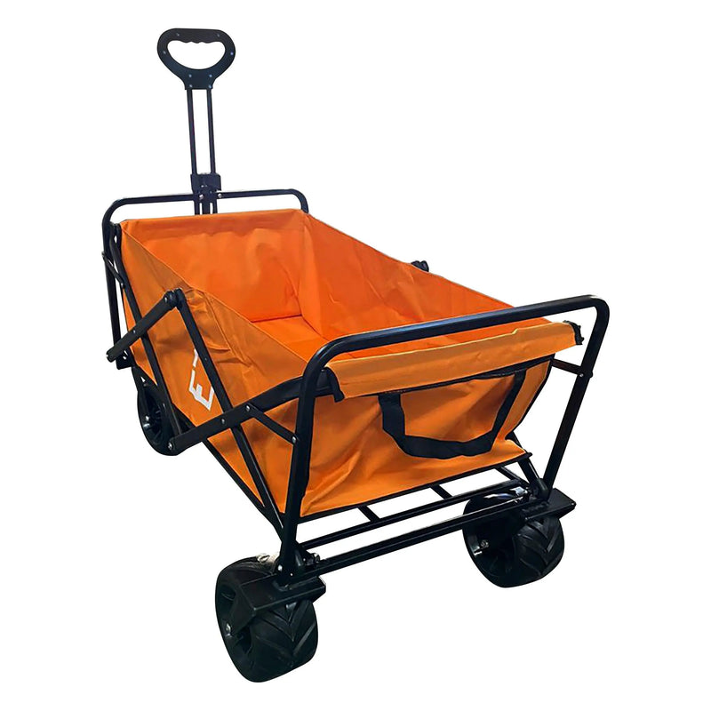 Cargue la imagen en el visor de la galería, Carrito plegable Naranja, Vagón portátil de Gran Capacidad Para Exterior WAGON-WG-03