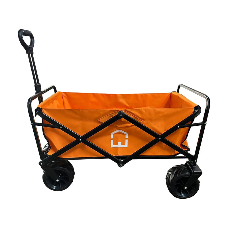 Cargue la imagen en el visor de la galería, Carrito plegable Naranja, Vagón portátil de Gran Capacidad Para Exterior WAGON-WG-03