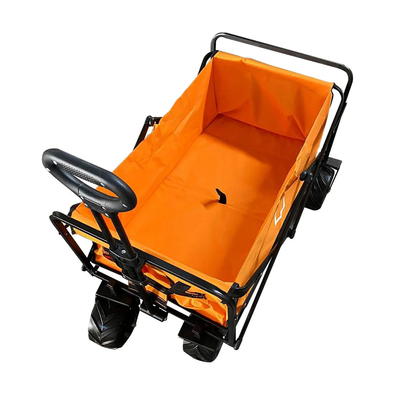Cargue la imagen en el visor de la galería, Carrito plegable Naranja, Vagón portátil de Gran Capacidad Para Exterior WAGON-WG-03