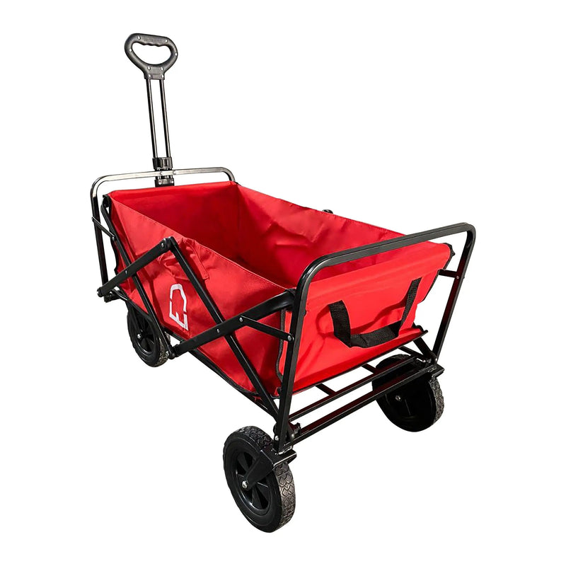 Cargue la imagen en el visor de la galería, Carrito plegable Rojo, Vagón portátil de Gran Capacidad Para Exterior WAGON-WG-01