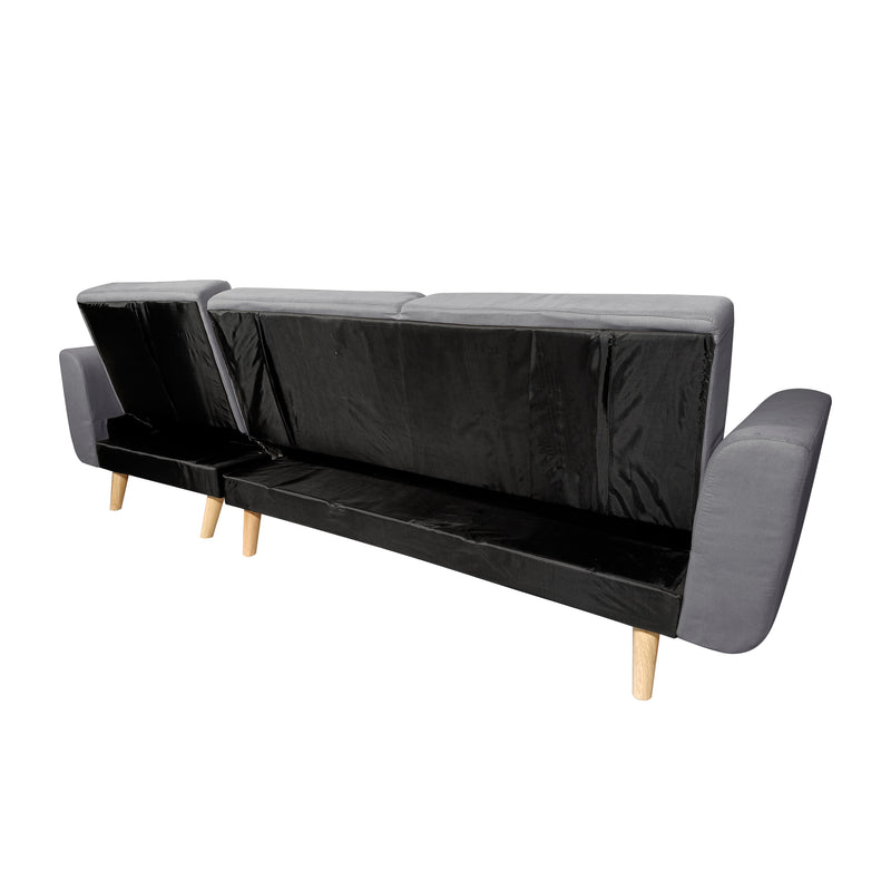 Cargue la imagen en el visor de la galería, Sofá-Cama modular Cefalo color Gris - TY00115-GR