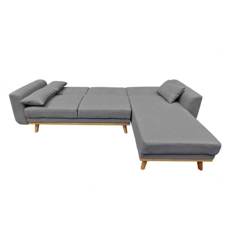 Cargue la imagen en el visor de la galería, Sofá-Cama modular Cefalo color Gris - TY00115-GR