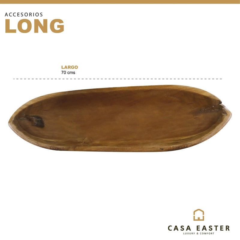 Cargue la imagen en el visor de la galería, Centro de Mesa Cuenco Natural LONG BOAT-134323