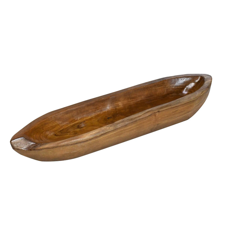 Cargue la imagen en el visor de la galería, Centro de Mesa Cuenco Natural LONG BOAT-134323