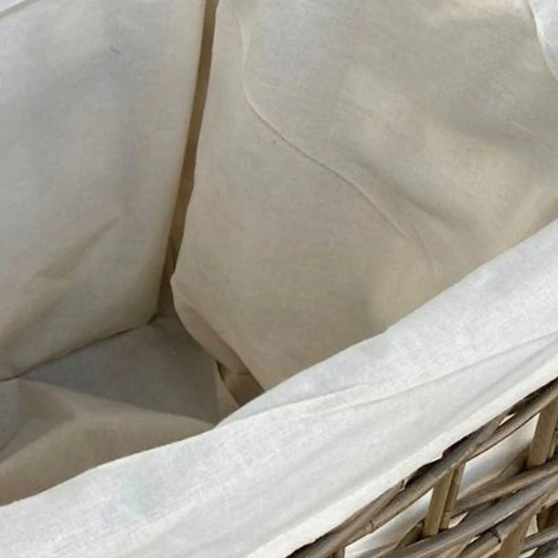 Cargue la imagen en el visor de la galería, Cestos Basket Cuadrados Juego de 2pz Color Natural CIBERON-31701CB CasaEaster