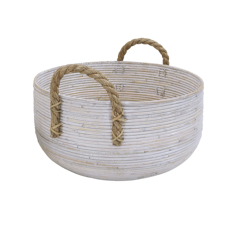 Cargue la imagen en el visor de la galería, Cestos Juego de 3pz Color Blanco KEKE BASQUET -32801