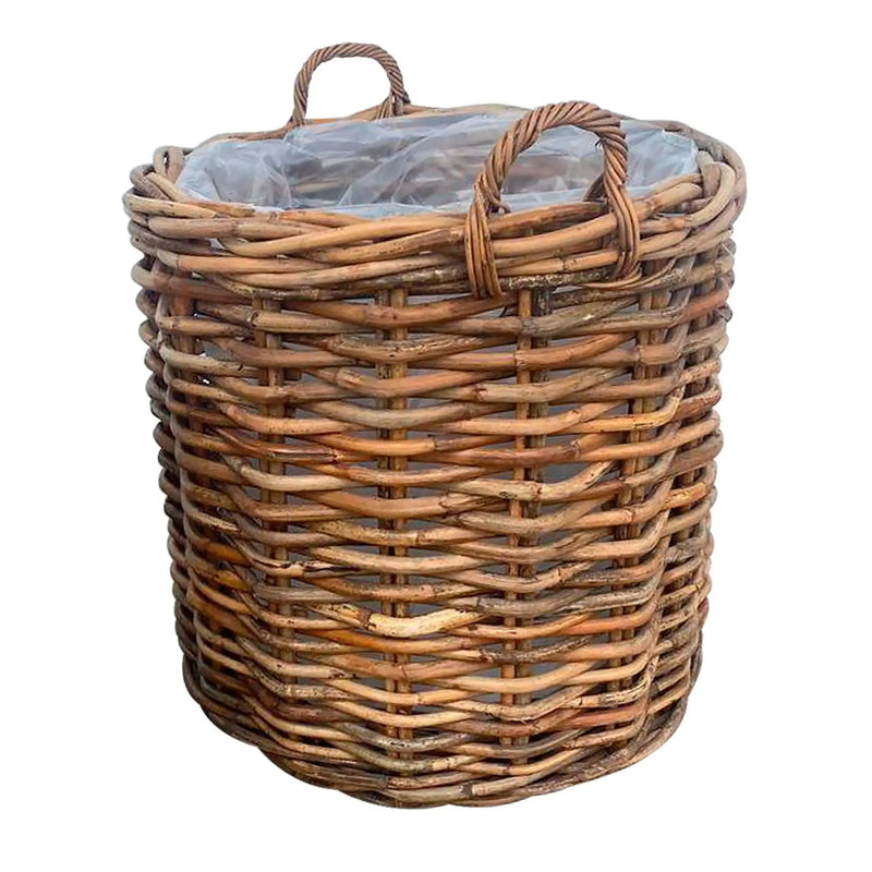 Cargue la imagen en el visor de la galería, Cestos Maceteros Redondo Baskt Juego de 2pz Color Natural AYIOS -33204CB CasaEaster