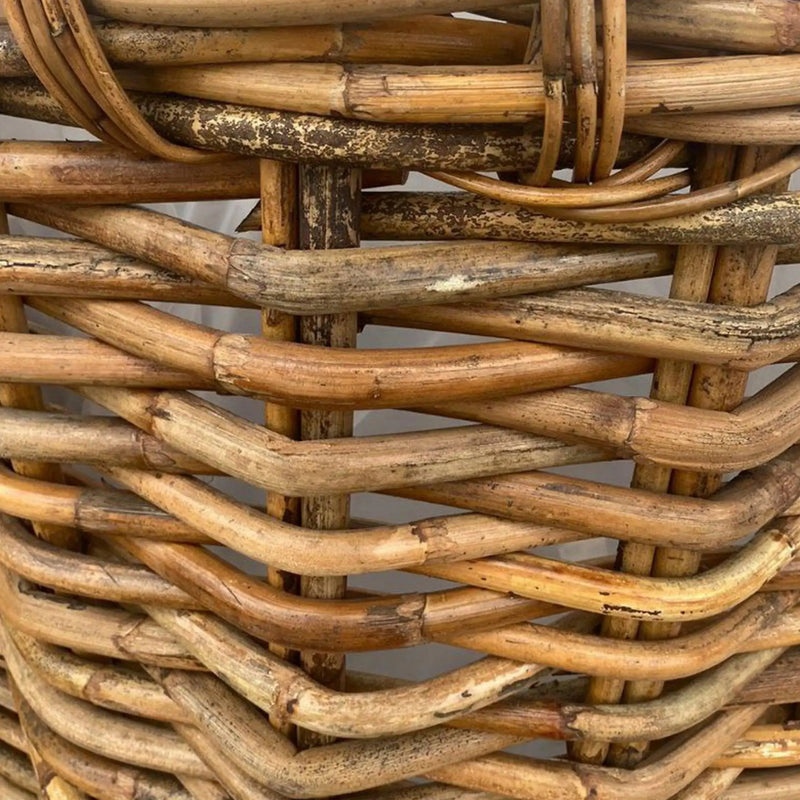 Cargue la imagen en el visor de la galería, Cestos Maceteros Redondo Baskt Juego de 2pz Color Natural AYIOS -33204CB CasaEaster