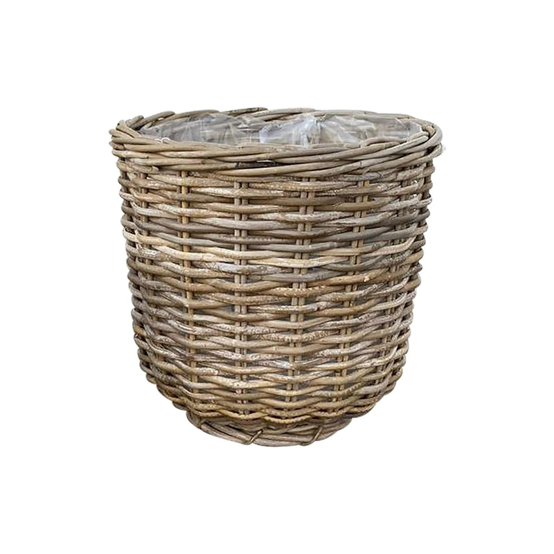 Cargue la imagen en el visor de la galería, Cestos Maceteros Redondo Juego de 3pz Color Natural GOOCI-32290 CasaEaster