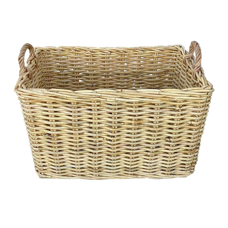 Cargue la imagen en el visor de la galería, Cestos de Lavanderia Cuadrado Basket Juego de 2pz Color Natural KYOTO-33186CB