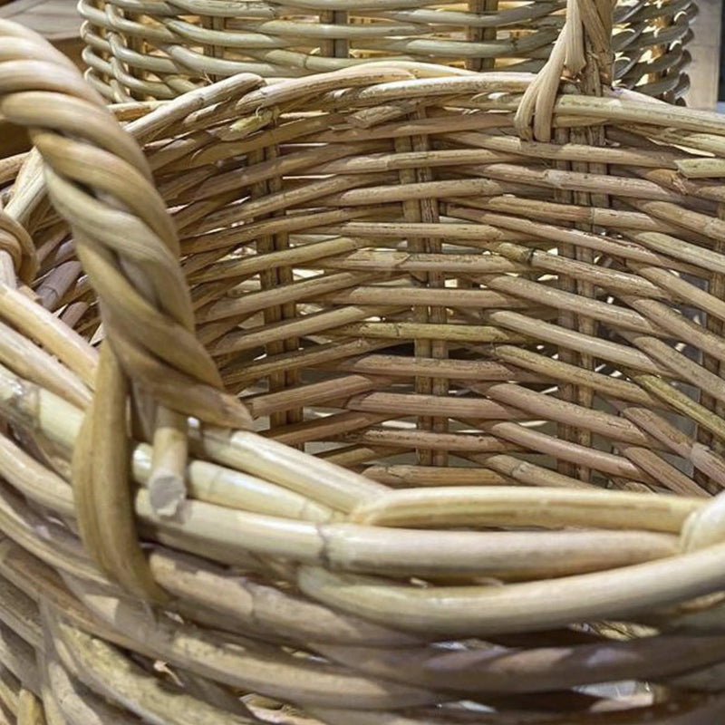 Cargue la imagen en el visor de la galería, Cestos de Lavanderia Redondo Basket Juego de 3pz SILOAM -33178 CasaEaster