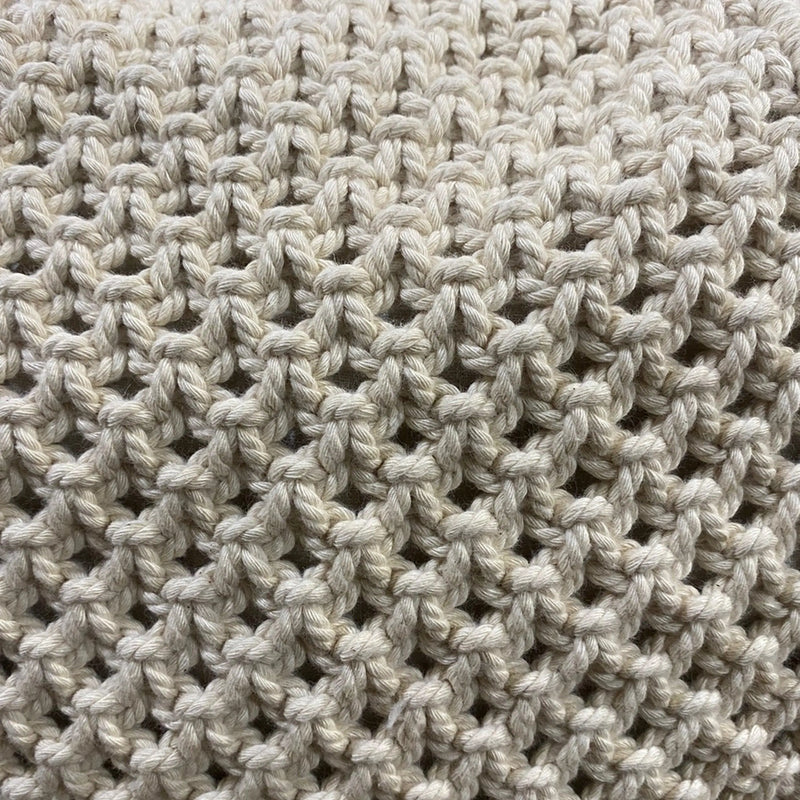 Cargue la imagen en el visor de la galería, Cojín Entretejido Color Natural ARENA-CJ001