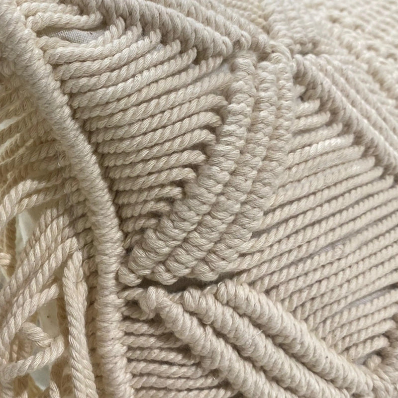 Cargue la imagen en el visor de la galería, Cojín Entretejido Color Natural ARENA-CJ002