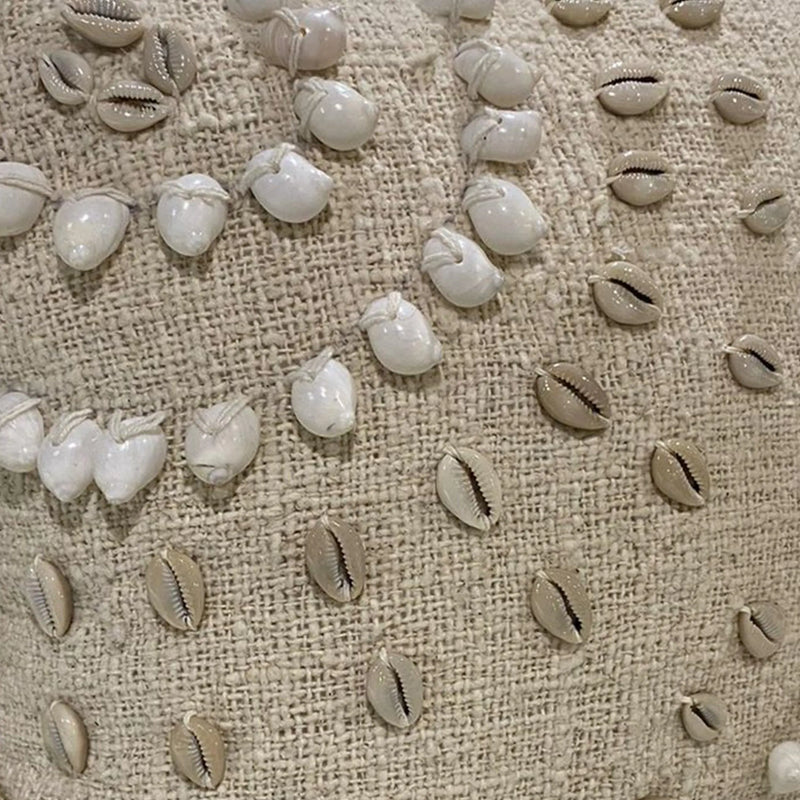 Cargue la imagen en el visor de la galería, Cojín Entretejido Natural SUKA-305227