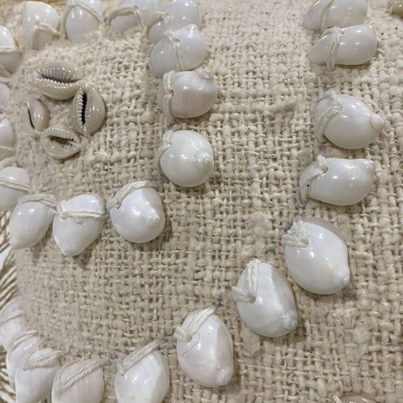 Cargue la imagen en el visor de la galería, Cojín Entretejido Natural SUKA-305227