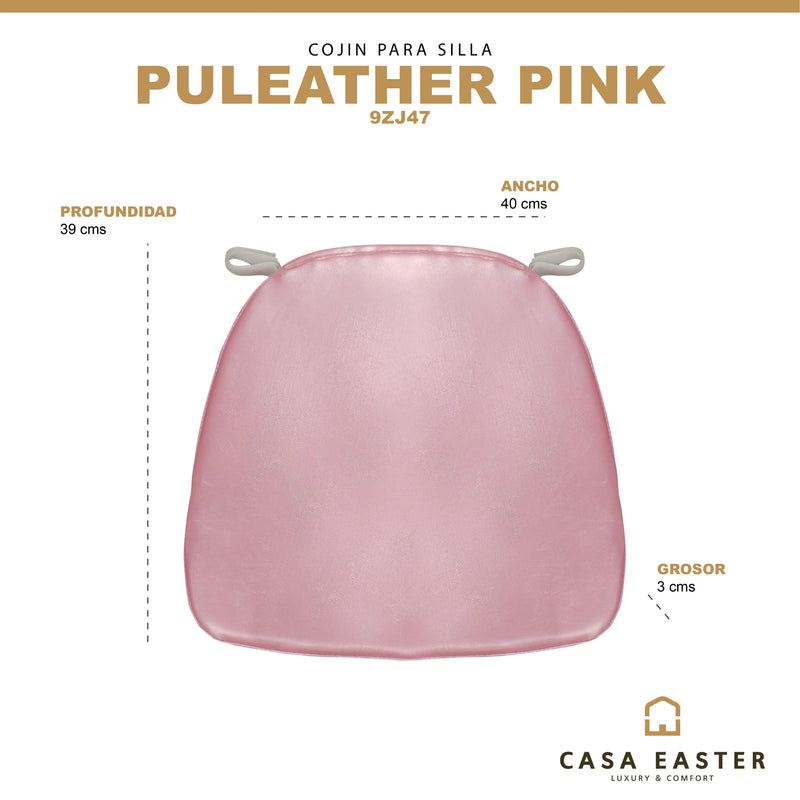 Cargue la imagen en el visor de la galería, Cojín Para Silla Color Rosa-9ZJ47