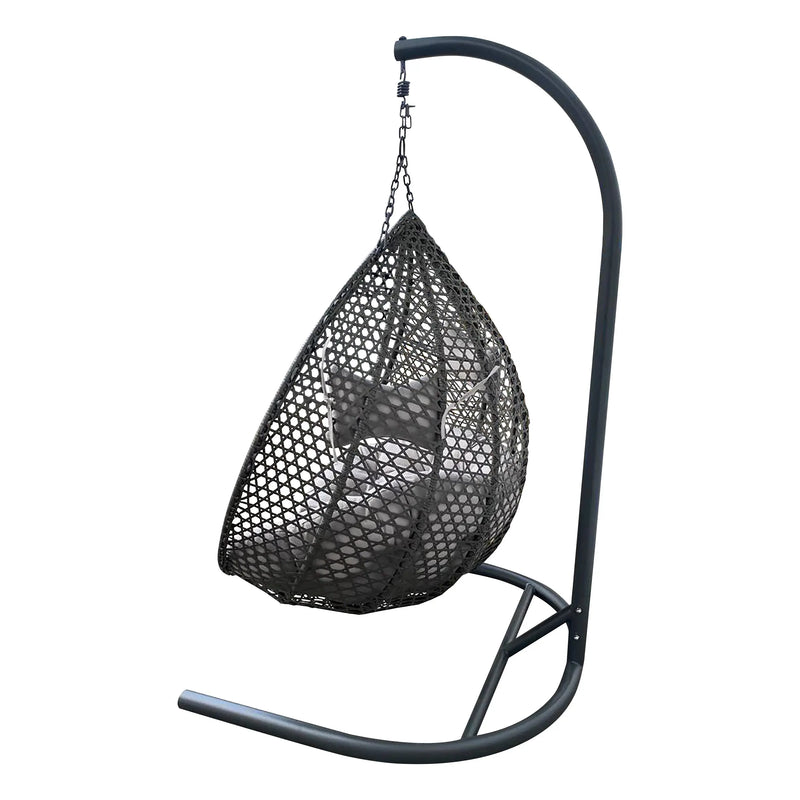 Cargue la imagen en el visor de la galería, Columpio de Acero para interior o exterior HANGING-Y9129-G CasaEaster