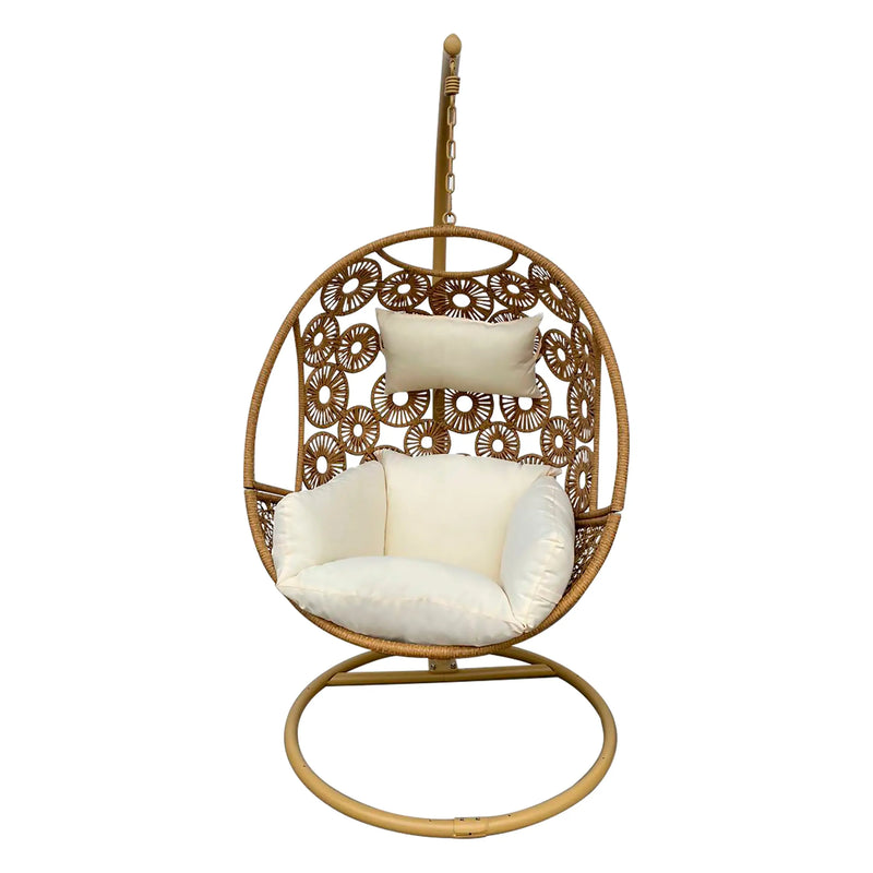 Cargue la imagen en el visor de la galería, Columpio de Aluminio para interior o exterior HANGING-Y9148KD CasaEaster