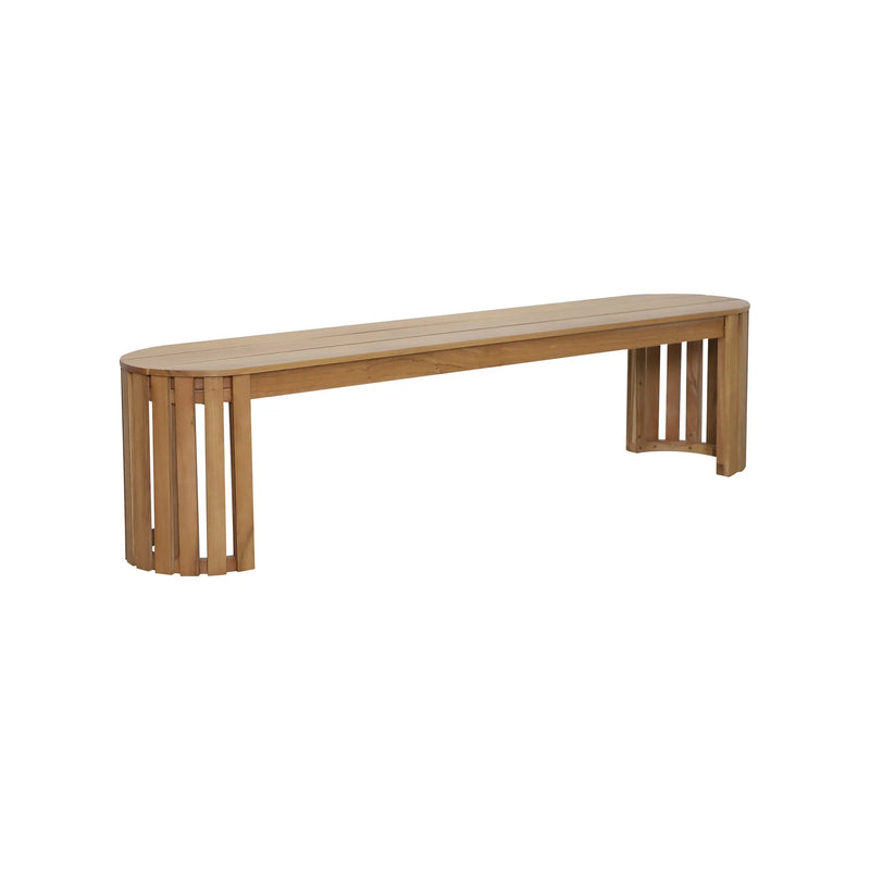 Cargue la imagen en el visor de la galería, Comedor de Madera Ovalado Bench CasaEaster