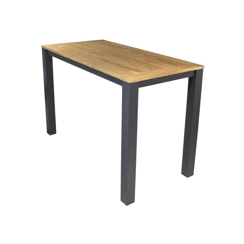 Cargue la imagen en el visor de la galería, Comedor de barra 1.5 M para Exterior o Jardin - Clay Alto Color Plata