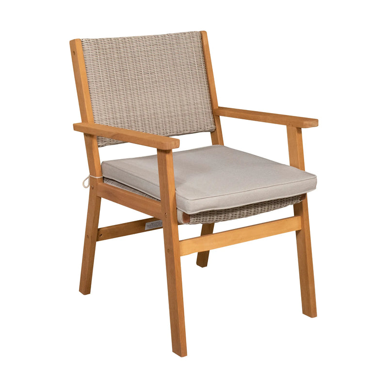 Cargue la imagen en el visor de la galería, Comedor para Exterior o Interior estilo redondo SUN+ 6 SILLAS ECO-HUC25SE951 CasaEaster