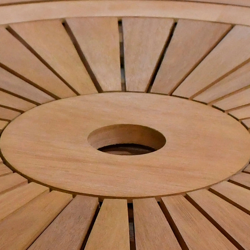 Cargue la imagen en el visor de la galería, Comedor para Exterior o Interior estilo redondo SUN+ 6 SILLAS ECO-HUC25SE951 CasaEaster