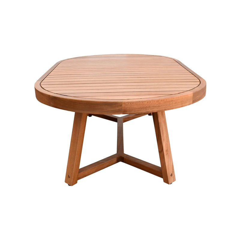 Cargue la imagen en el visor de la galería, Mesa De Centro Ovalada 1.3 M de Madera OVER-HUC29049