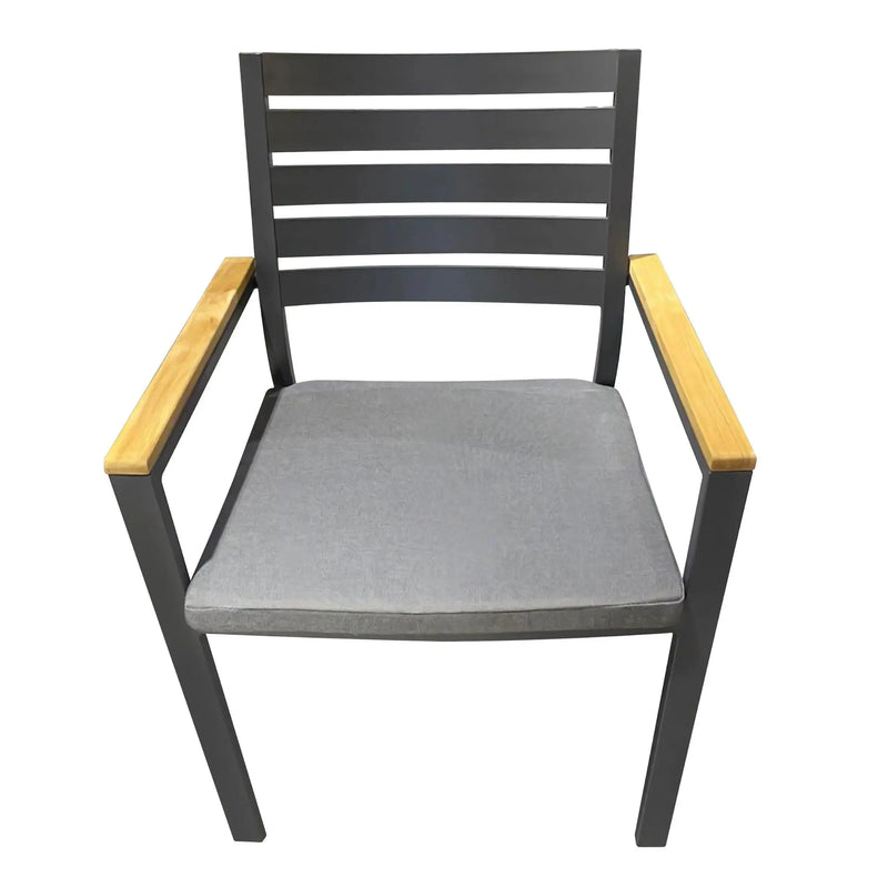 Load image into Gallery viewer, Copia de Silla para Exterior e Interior de Aluminio Color Bronce CLAY -55273 CasaEaster